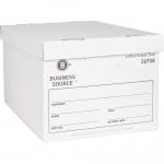 Business Source Lift-off Lid Medium Duty Storage Box